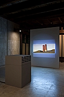 "Road Movie," 2009 video projection image
