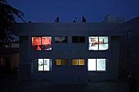 "Sleeper," Video installation, 2005 image