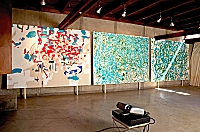 "Rene Magrit," "Joan Miro," and "Ein Muenchner Im Himmel," Paintings, 2007-2008 image