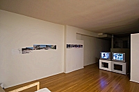 "Borderline - View 1" and "Borderline - View 2," Video installation, 2005 image